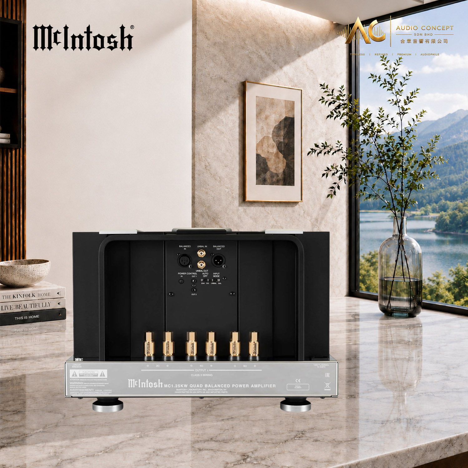 McIntosh MC1.25KW Quad Balanced Monoblock Power Amplifier - Image 6