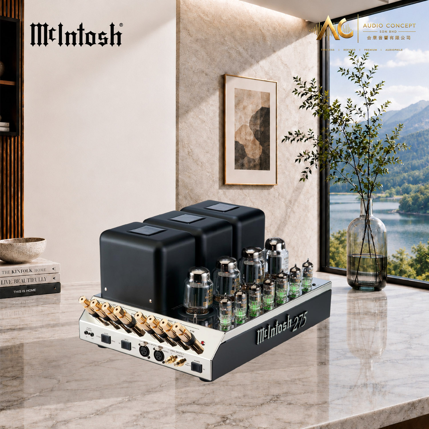 McIntosh MC275 / 2CH Vacuum Tube Power Amplifier - Image 4