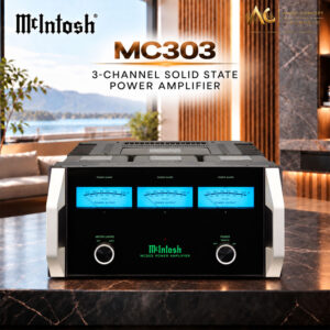 McIntosh MC303 / 3CH Solid State Power Amplifier