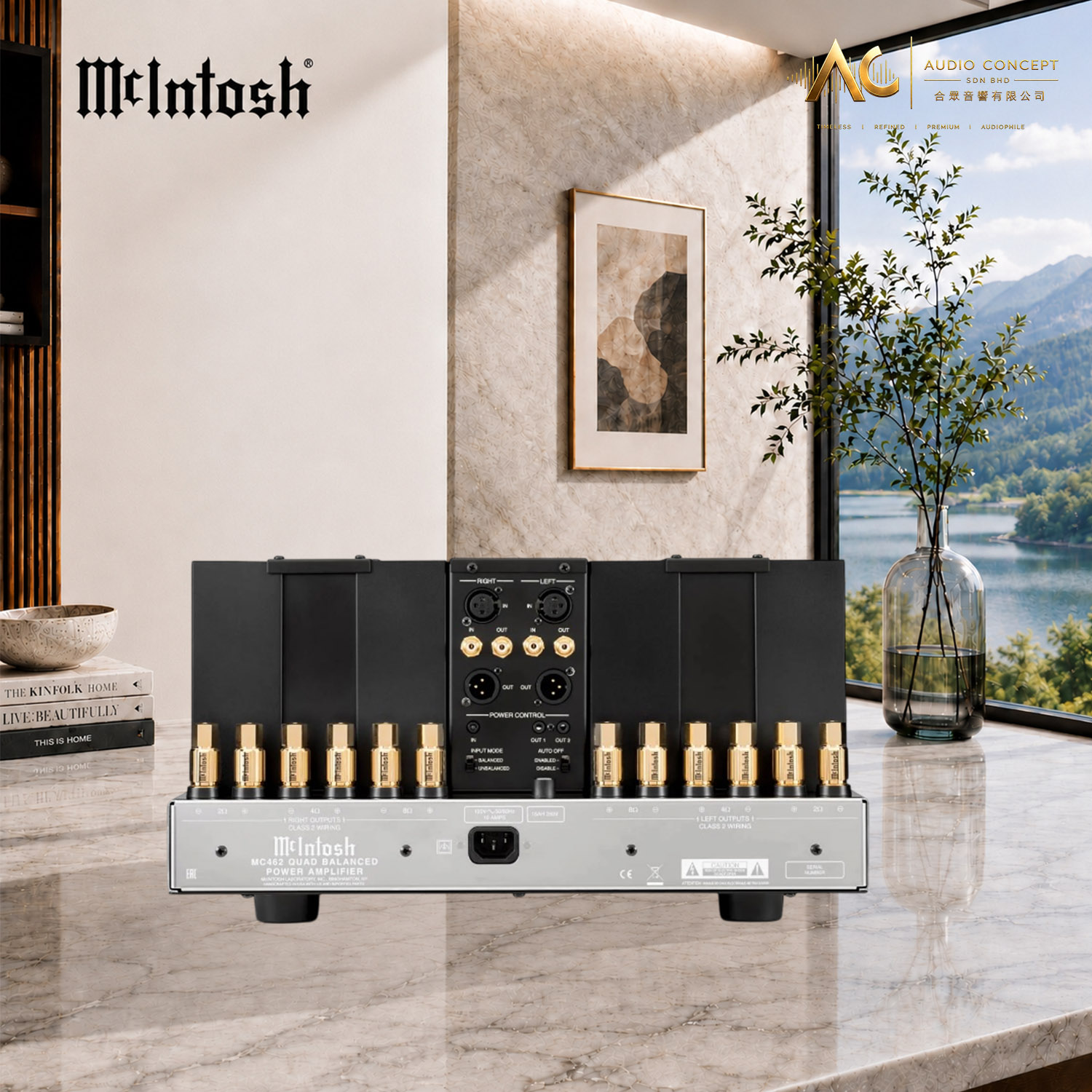 McIntosh MC462 / 2CH Quad Balanced Power Amplifier - Image 8