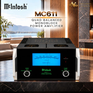 McIntosh MC611 Quad Balanced Monoblock Power Amplifier