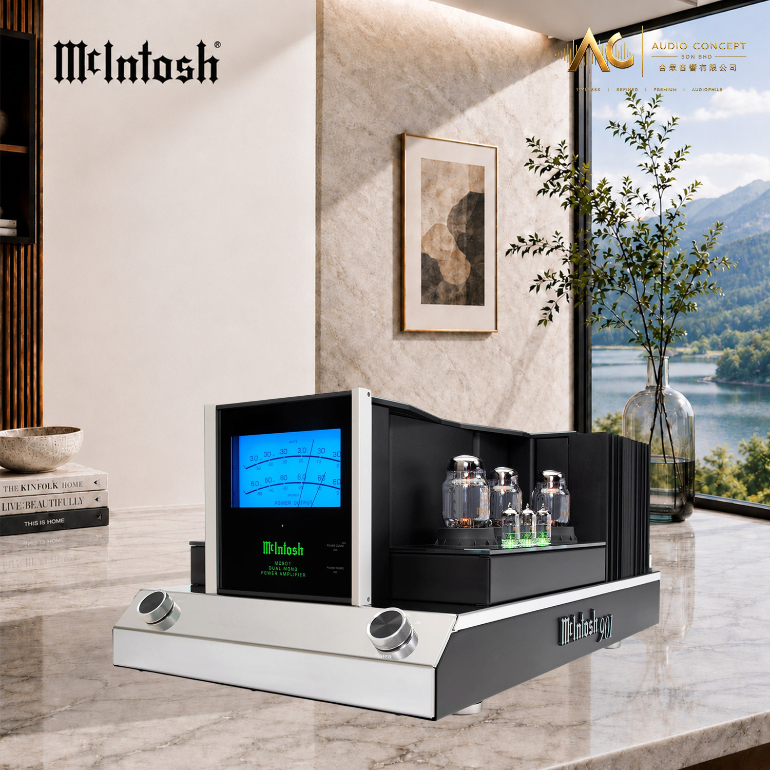 McIntosh MC901 Hybrid Drive Monoblock Power Amplifier - Image 4