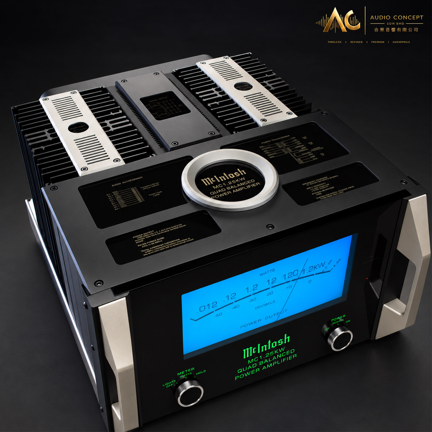 McIntosh MC901 Hybrid Drive Monoblock Power Amplifier - Image 6