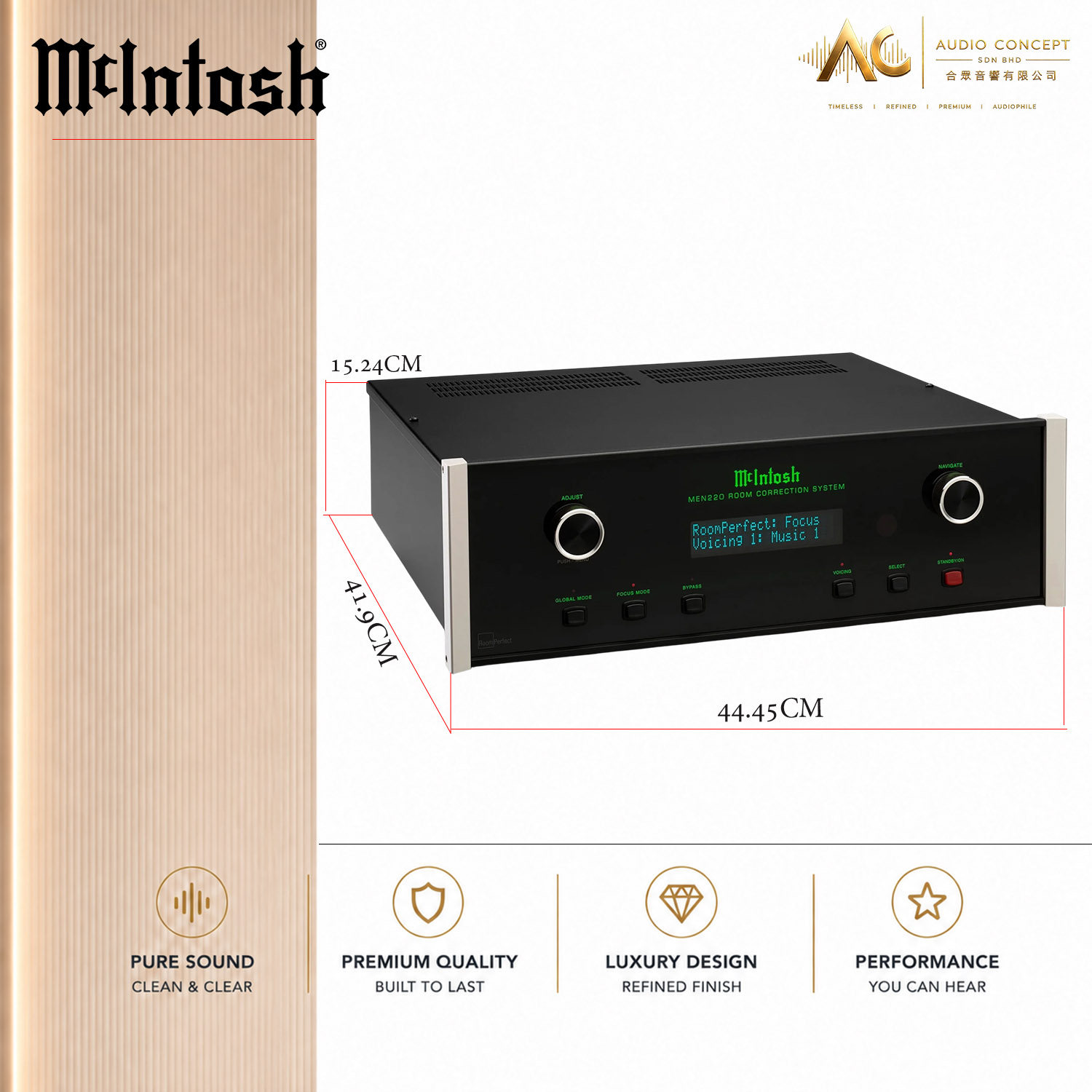 McIntosh MEN220 Room Correction System - Image 8