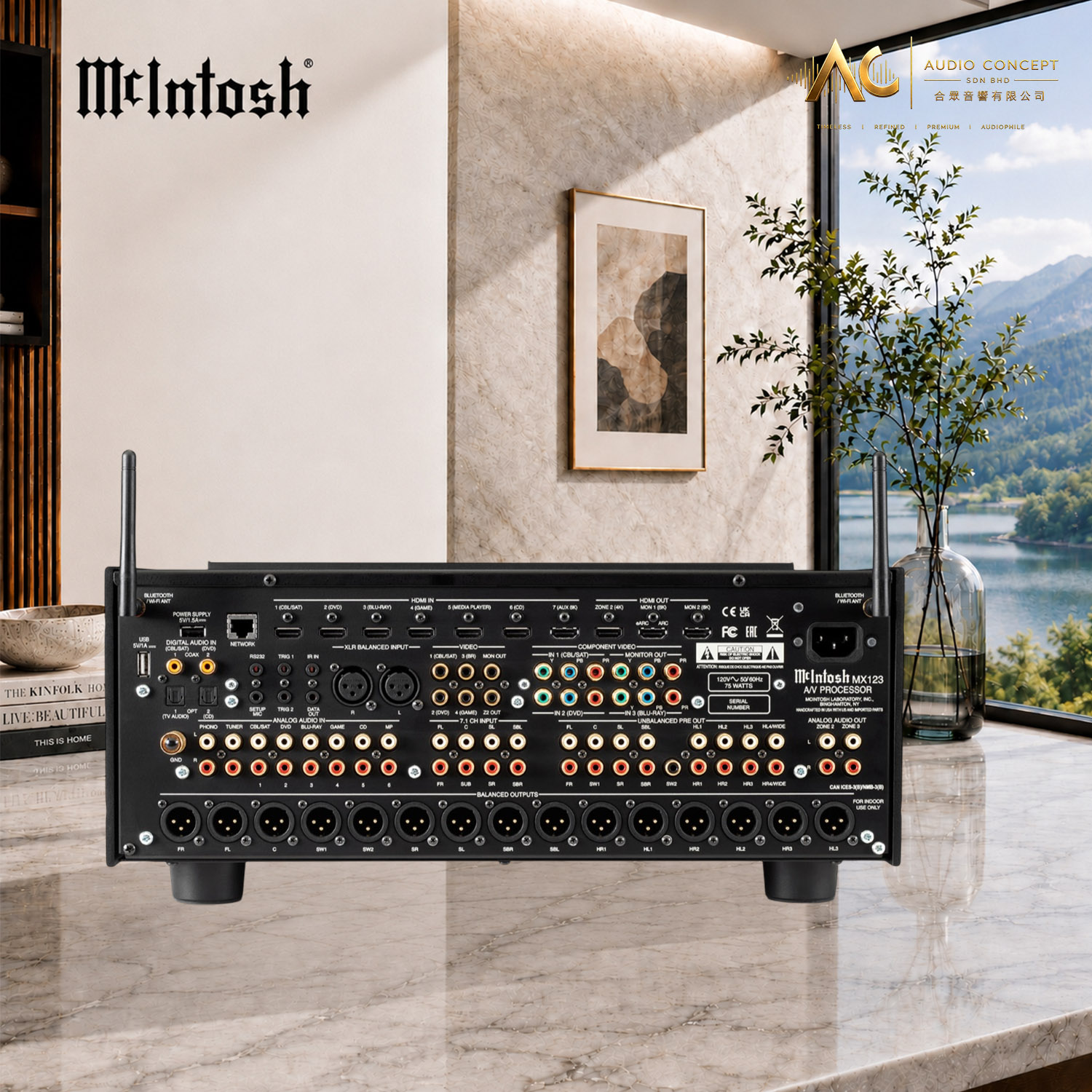 McIntosh MX123 / 13.2CH AV Processor - Image 6