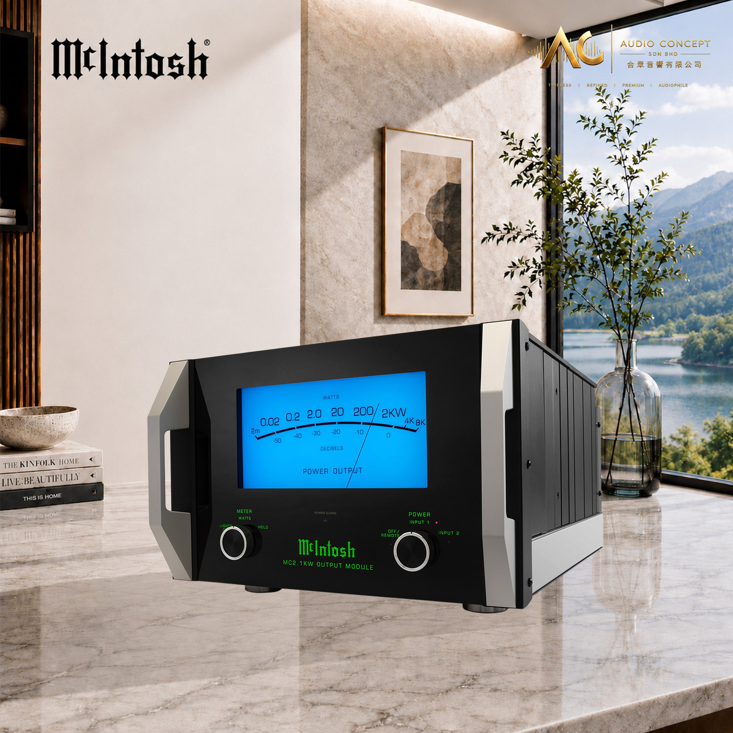 McIntosh MC2.1KW Reference Monoblock Power Amplifier - Image 7