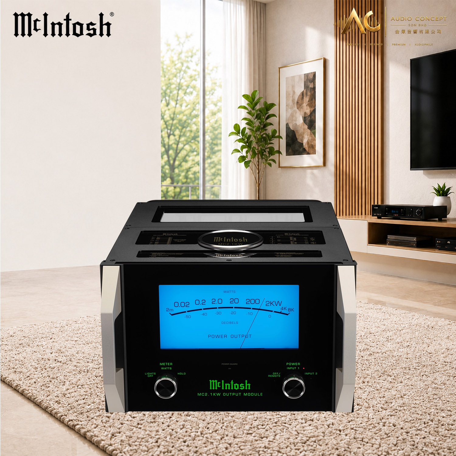 McIntosh MC2.1KW Reference Monoblock Power Amplifier - Image 5